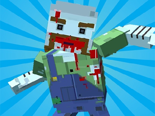 Blocky Gun Conflict Zombie