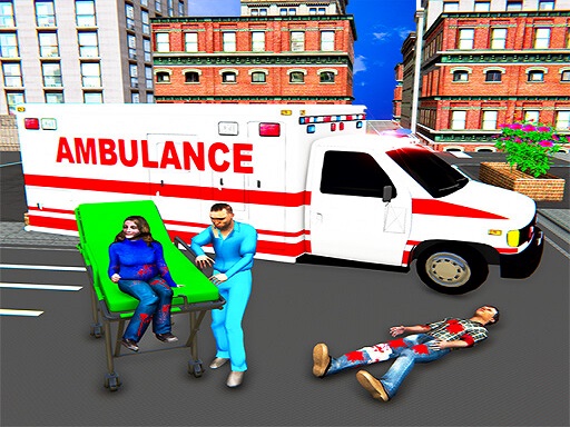 Town Ambulance Rescue Simulator Jocuri video