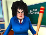 Horrifying Evil Instructor Jocuri video: Neighbor Space Get away 3-D