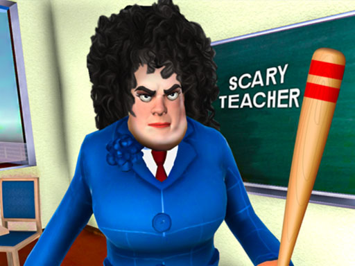 Horrifying Evil Instructor Jocuri video: Neighbor Space Get away 3-D